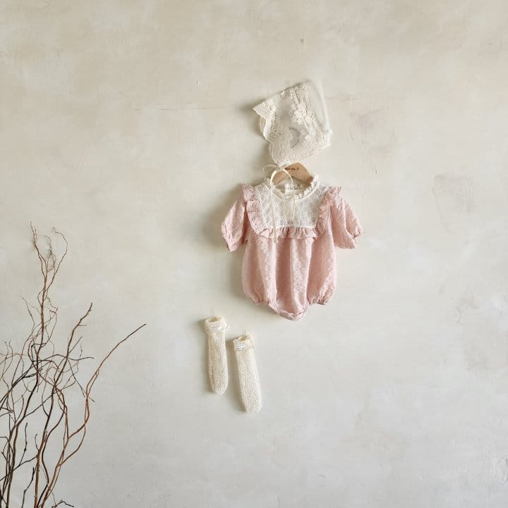 From J - Korean Baby Fashion - #babyfashion - Milk Frill Body Suit - 8