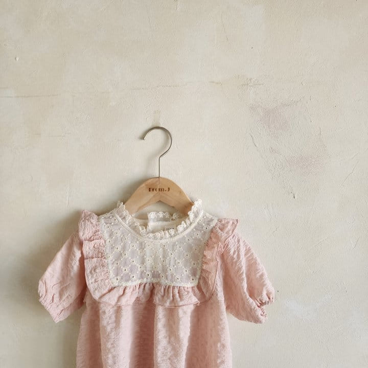 From J - Korean Baby Fashion - #babygirlfashion - Milk Frill Body Suit - 10