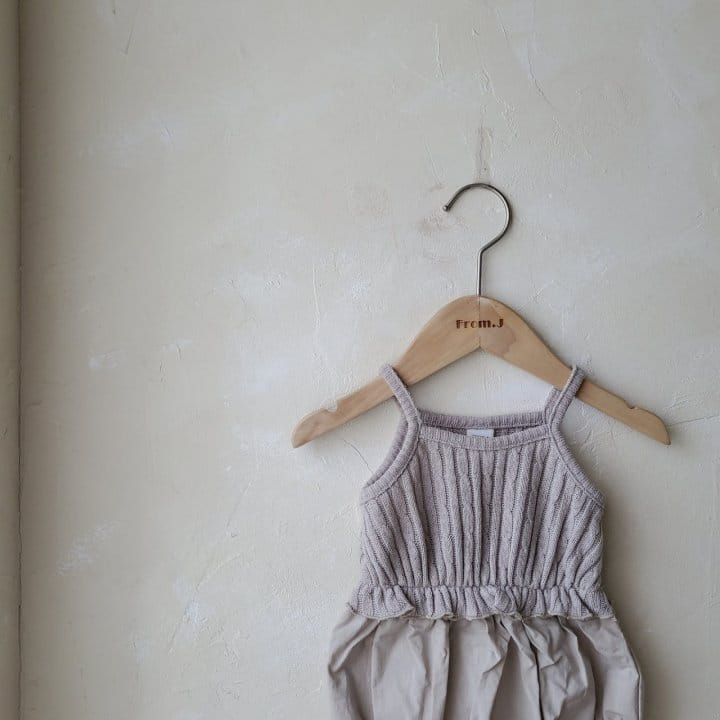 From J - Korean Baby Fashion - #babyoninstagram - Twist Sleeveless Body Suit - 7