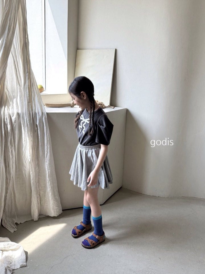 Godis - Korean Children Fashion - #Kfashion4kids - Ribbon Blanc Tee - 4