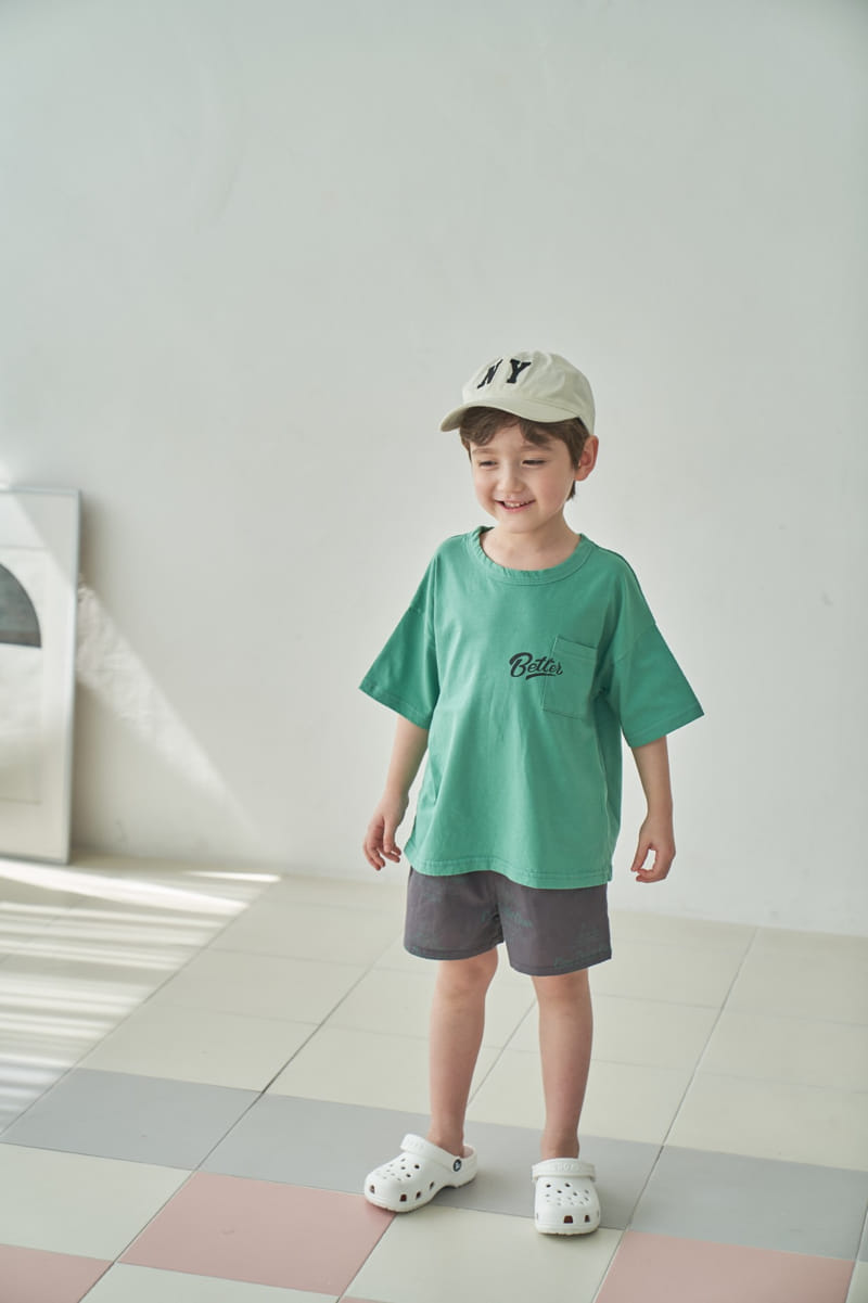 Green Tomato - Korean Children Fashion - #childofig - Better Pocket Tee - 7