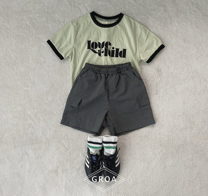 Groa - Korean Children Fashion - #Kfashion4kids - Child Color Tee - 5