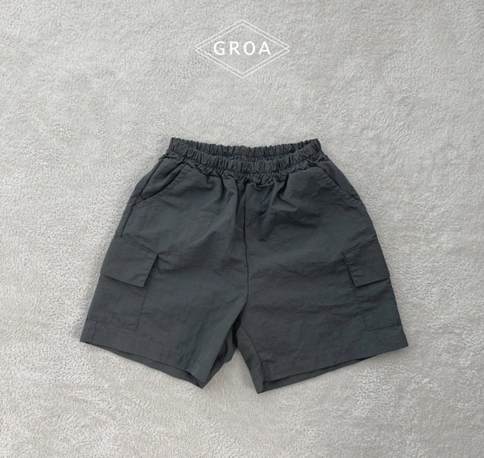 Groa - Korean Children Fashion - #childofig - Square Cargo Pants - 3