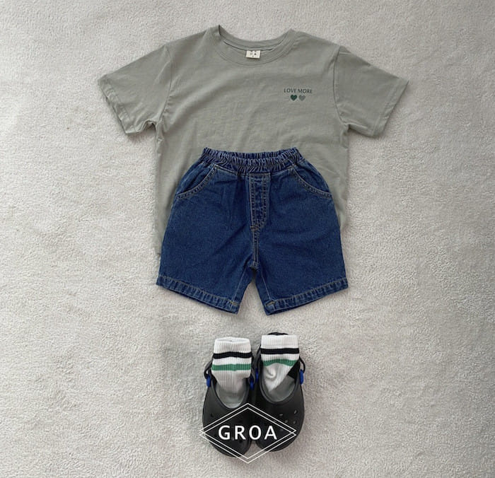 Groa - Korean Children Fashion - #childofig - Love More Tee With Mom - 9