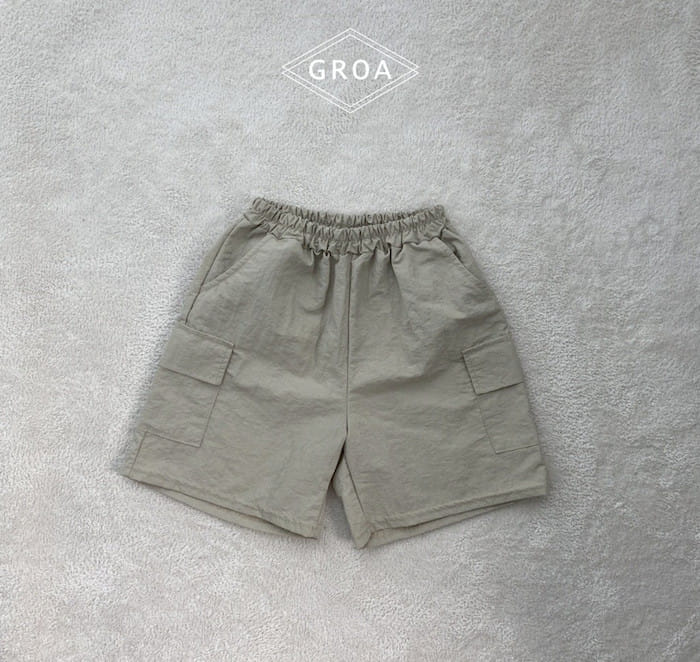 Groa - Korean Children Fashion - #childofig - Square Cargo Pants - 4