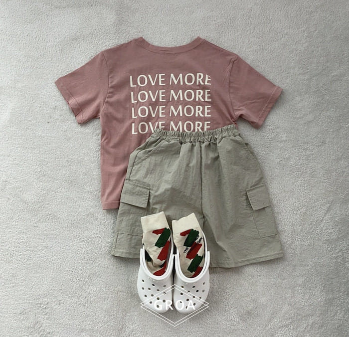 Groa - Korean Children Fashion - #designkidswear - Love More Tee With Mom - 11