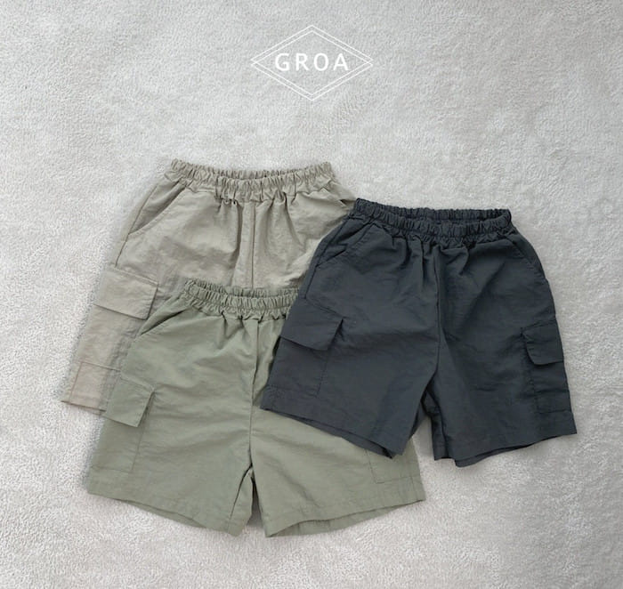 Groa - Korean Children Fashion - #fashionkids - Square Cargo Pants - 7