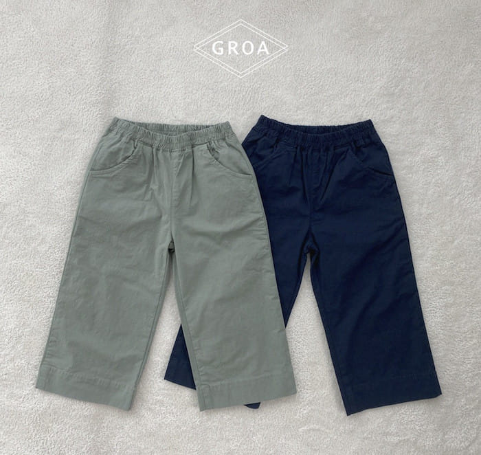 Groa - Korean Children Fashion - #kidsshorts - Span Bio Pants - 9