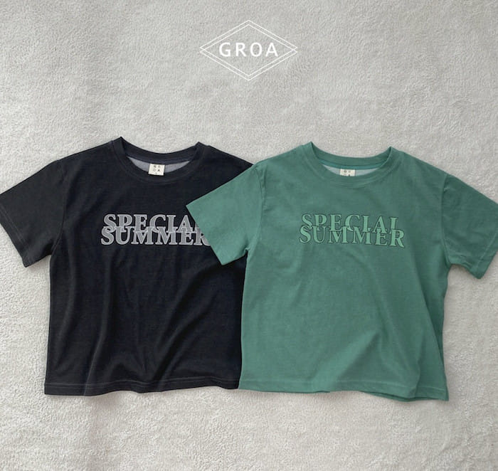 Groa - Korean Children Fashion - #kidsstore - Summer Special Tee - 5