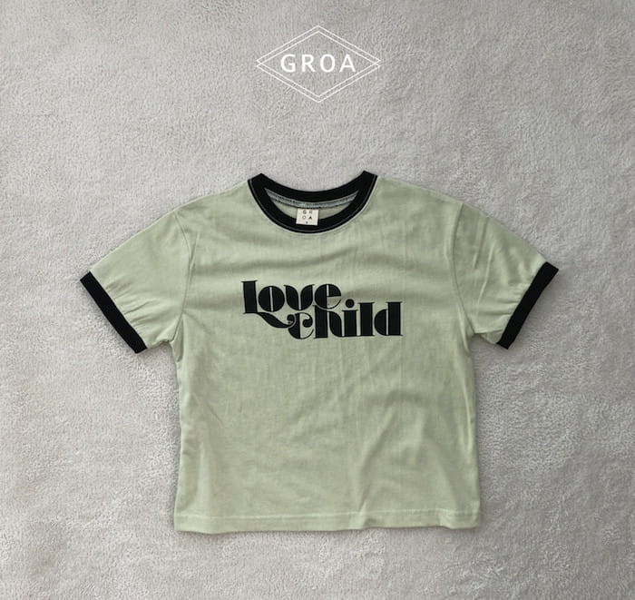 Groa - Korean Children Fashion - #kidsstore - Child Color Tee - 3