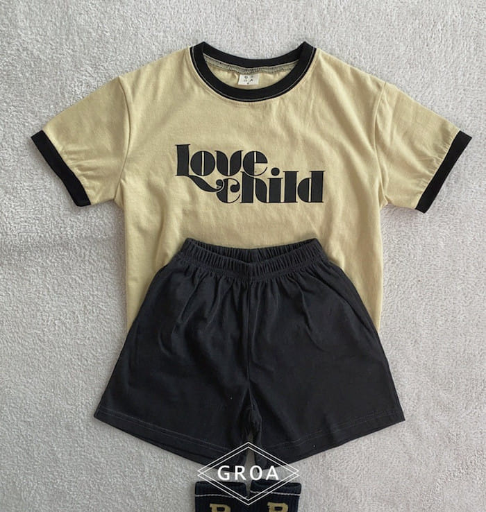 Groa - Korean Children Fashion - #littlefashionista - Child Color Tee - 6