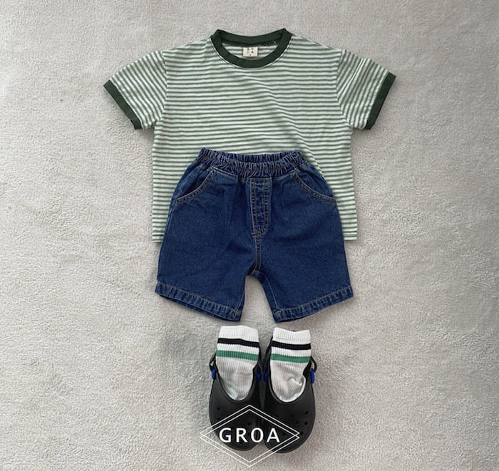 Groa - Korean Children Fashion - #prettylittlegirls - Denim Pants - 7