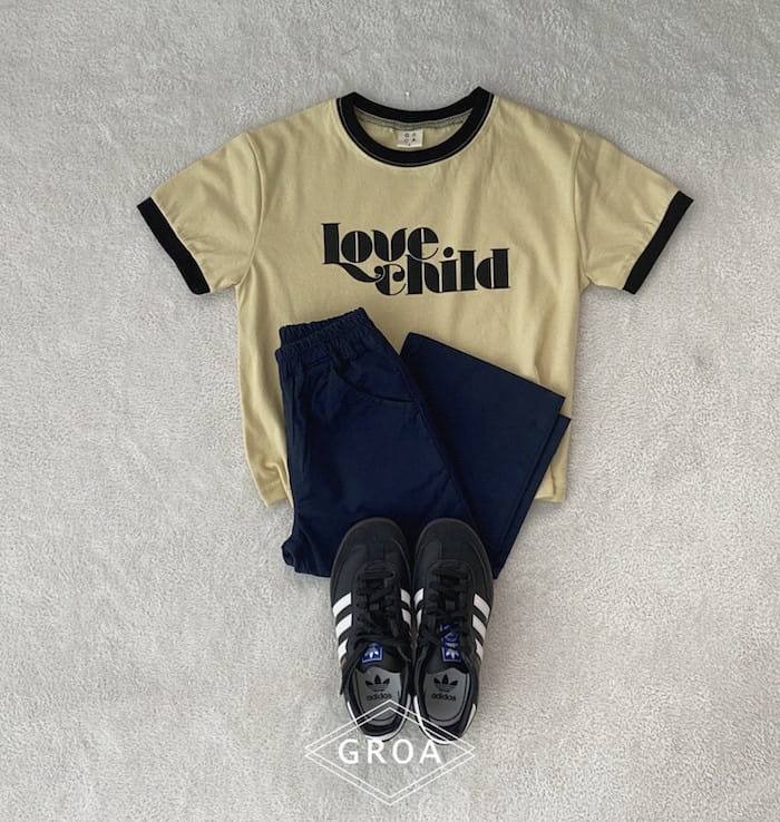 Groa - Korean Children Fashion - #prettylittlegirls - Child Color Tee - 9