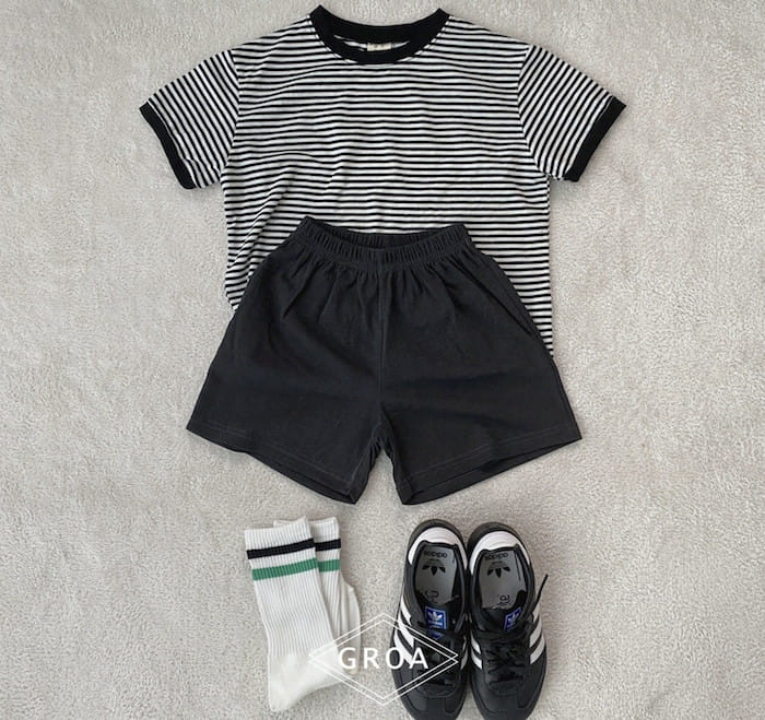 Groa - Korean Children Fashion - #prettylittlegirls - L ST Tee - 6