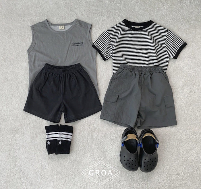 Groa - Korean Children Fashion - #stylishchildhood - L ST Tee - 9