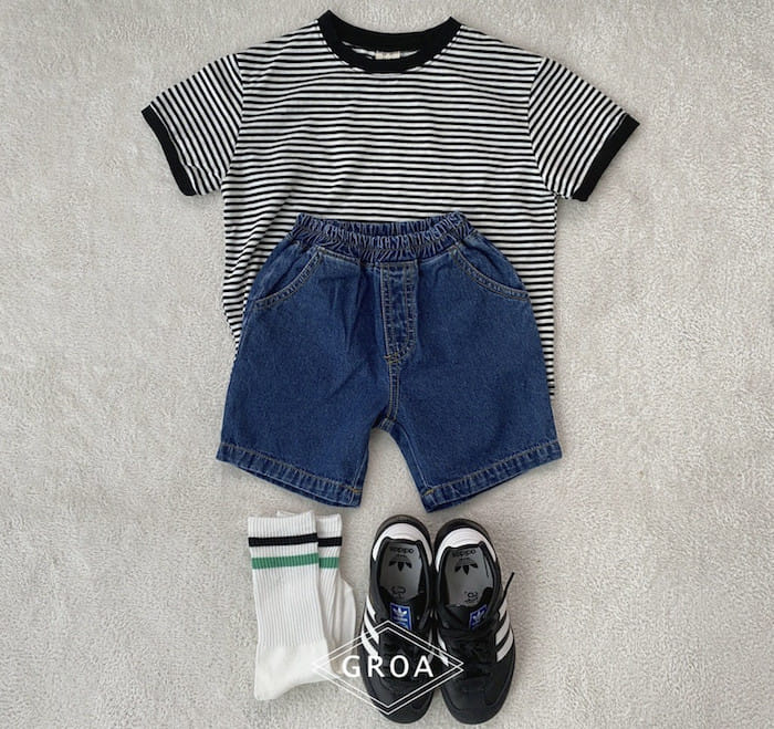 Groa - Korean Children Fashion - #todddlerfashion - L ST Tee - 7