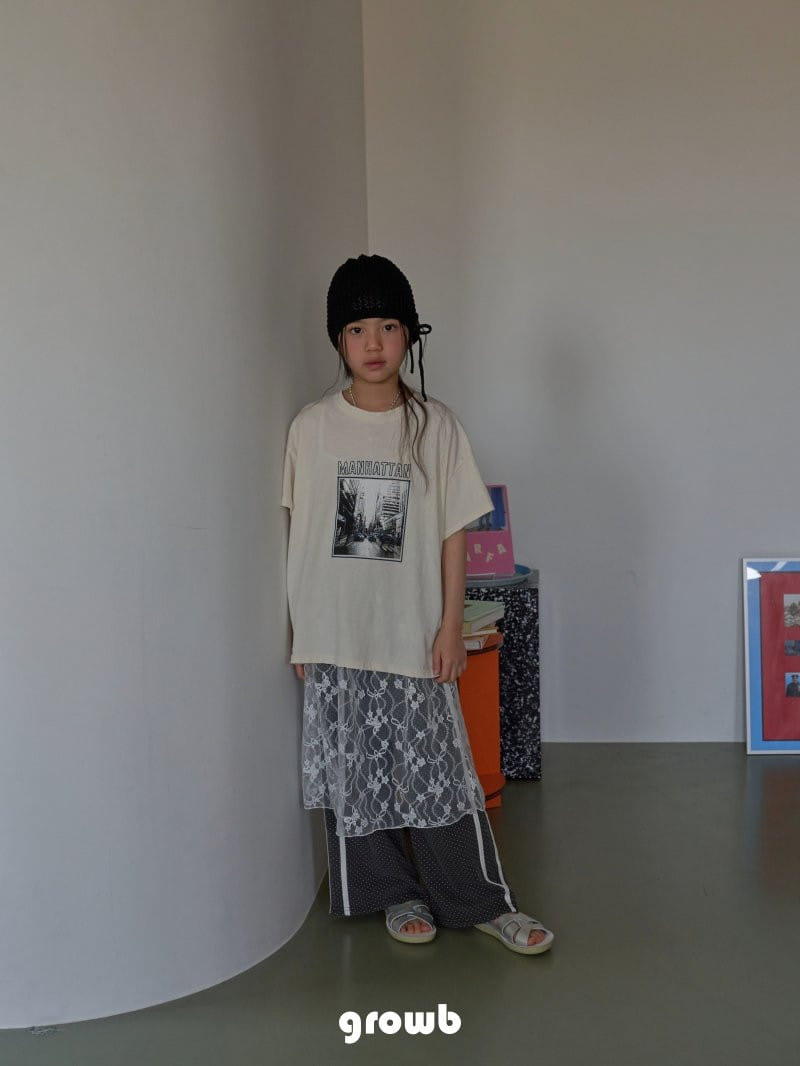 Grow B - Korean Children Fashion - #childofig - Manhattan Tee - 4
