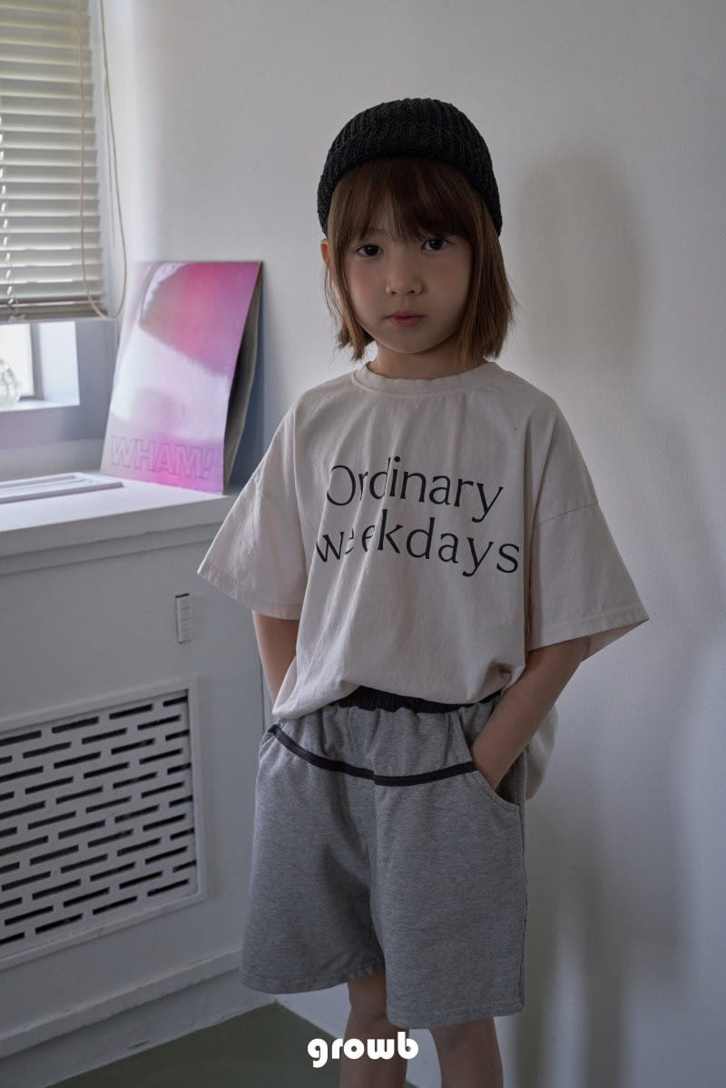 Grow B - Korean Children Fashion - #childrensboutique - Nature Tee - 7