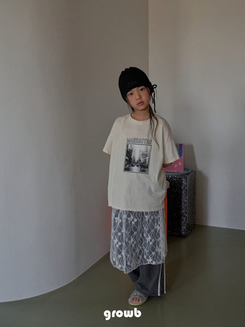 Grow B - Korean Children Fashion - #childrensboutique - Manhattan Tee - 5