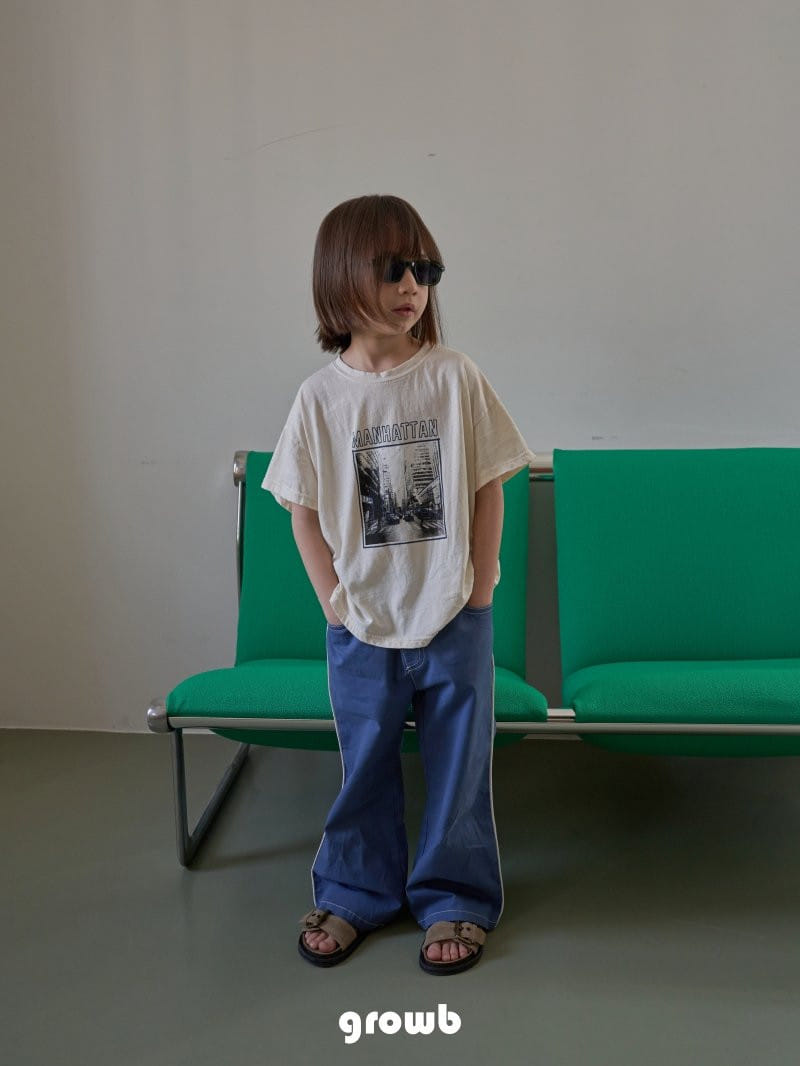 Grow B - Korean Children Fashion - #discoveringself - Jello Boots Cut Pants - 9