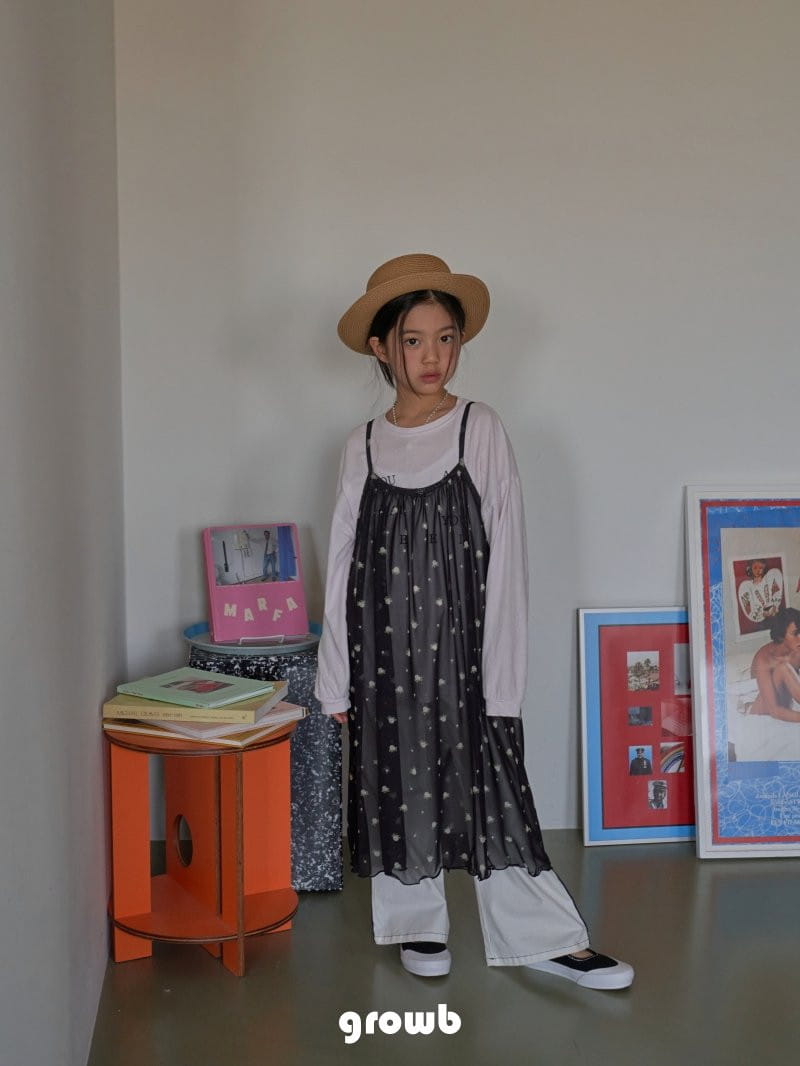 Grow B - Korean Children Fashion - #discoveringself - Rosy One-Piece - 6