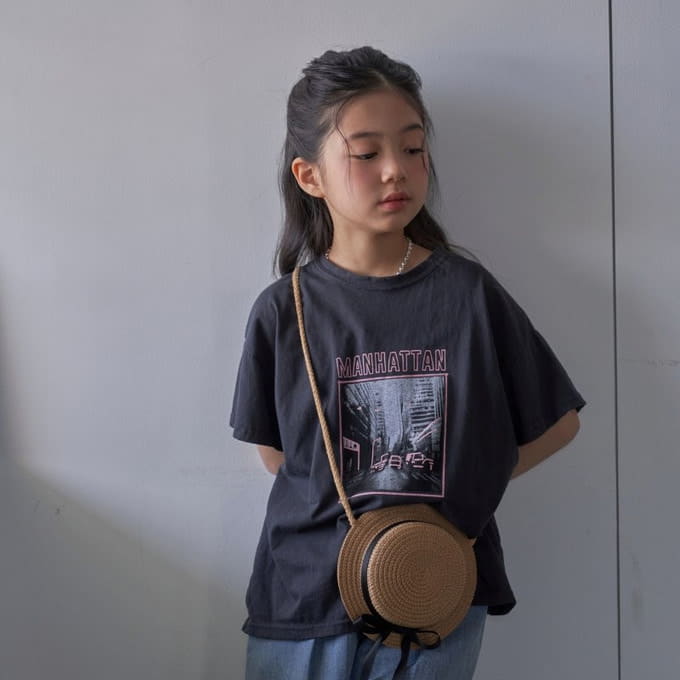 Grow B - Korean Children Fashion - #minifashionista - Manhattan Tee