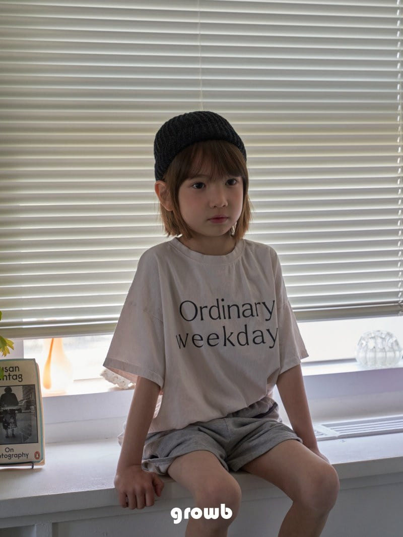 Grow B - Korean Children Fashion - #minifashionista - Nature Tee - 4