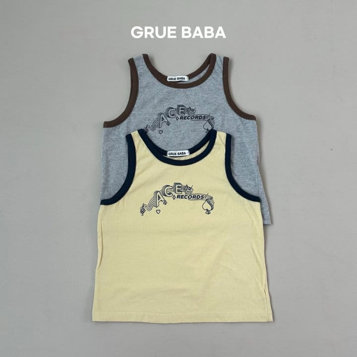 Grue Baba - Korean Children Fashion - #Kfashion4kids - Bohol Sleeveless Tee - 2