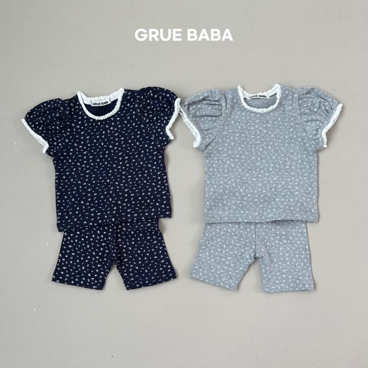 Grue Baba - Korean Children Fashion - #kidsstore - Marine Tee - 3