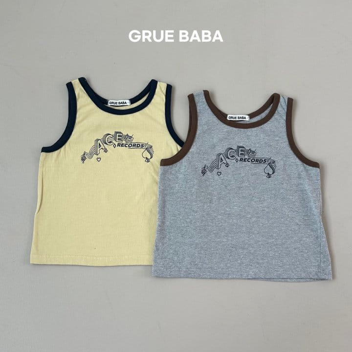 Grue Baba - Korean Children Fashion - #kidzfashiontrend - Bohol Sleeveless Tee