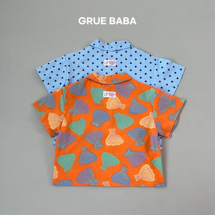 Grue Baba - Korean Children Fashion - #minifashionista - Camp Shirt - 2