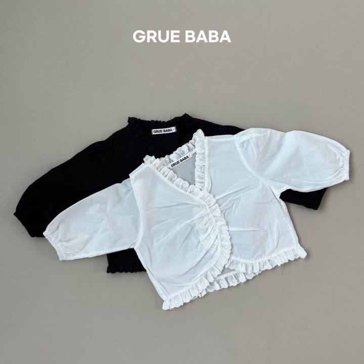 Grue Baba - Korean Children Fashion - #toddlerclothing - Winder Blouse - 3