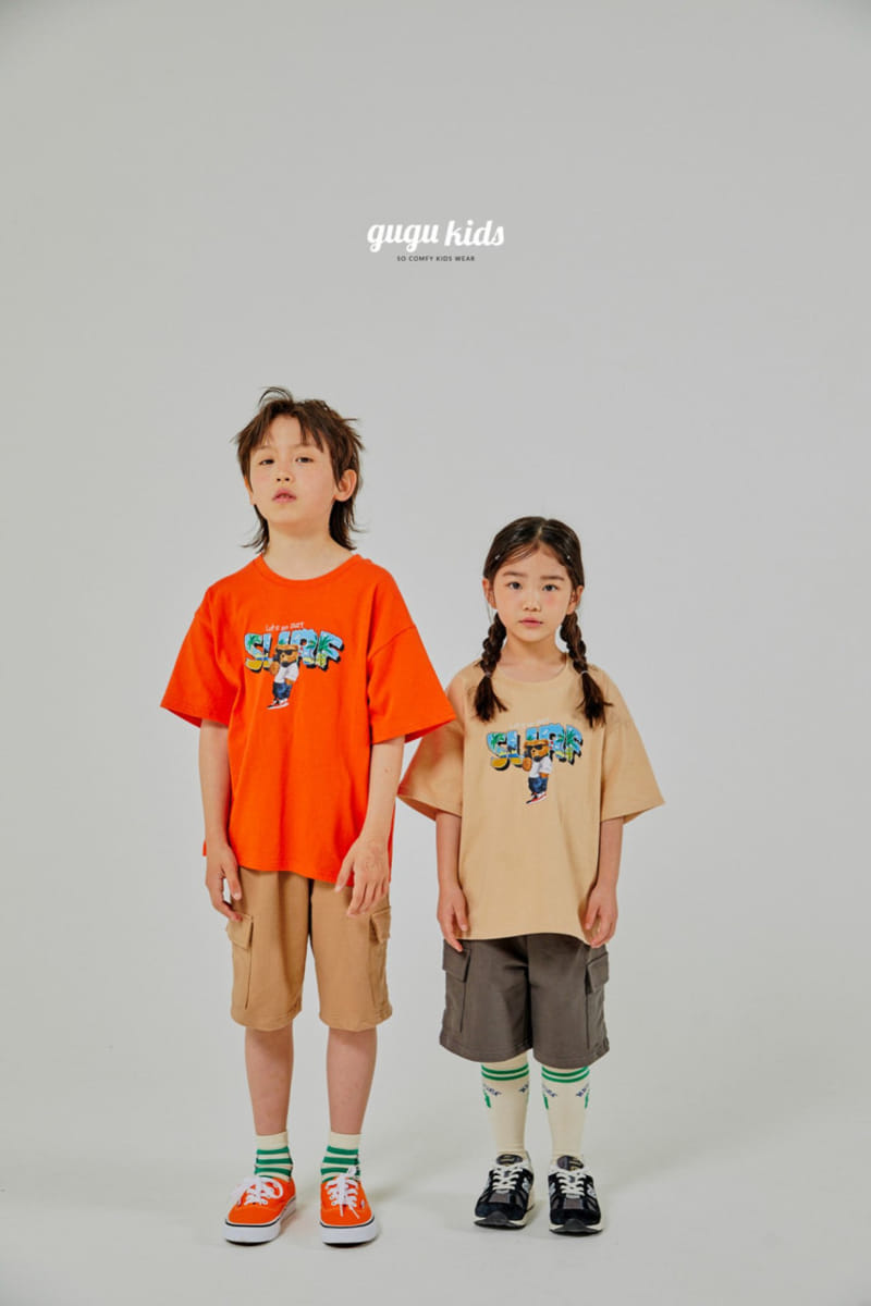 Gugu Kids - Korean Children Fashion - #Kfashion4kids - Surf Bear Tee - 3