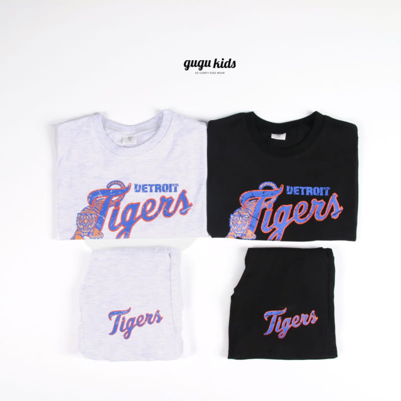 Gugu Kids - Korean Children Fashion - #Kfashion4kids - Tiger Top Bottom Set - 11