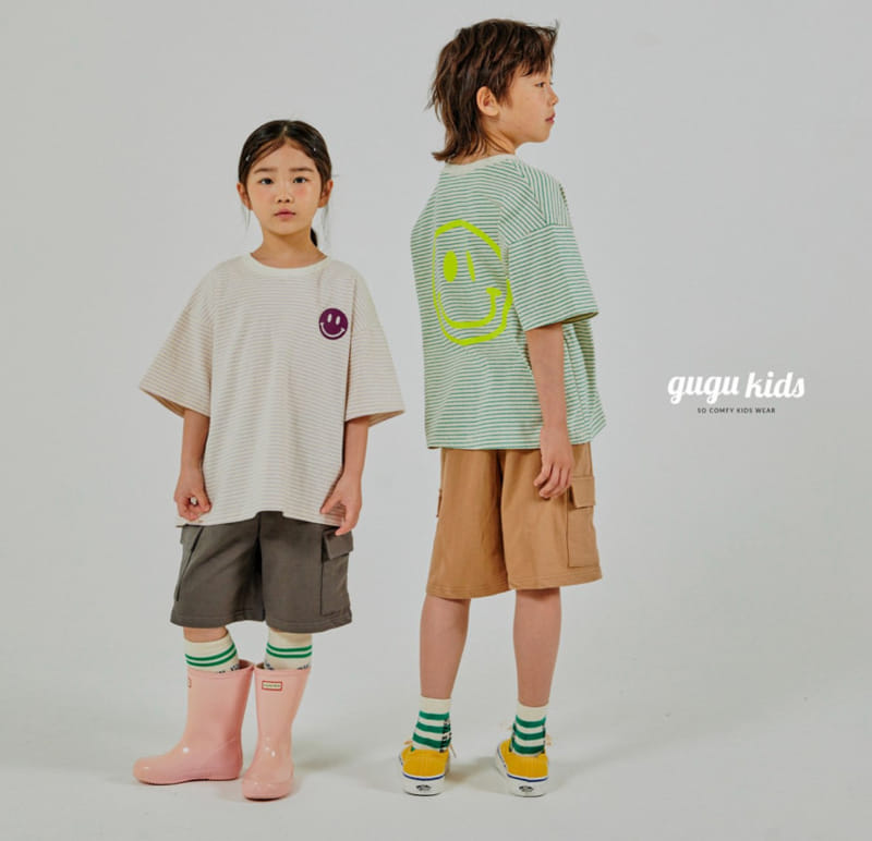 Gugu Kids - Korean Children Fashion - #childrensboutique - Daily Cargo Shorts - 6