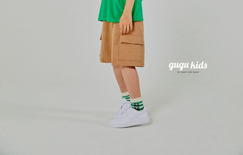 Gugu Kids - Korean Children Fashion - #discoveringself - Daily Cargo Shorts - 8