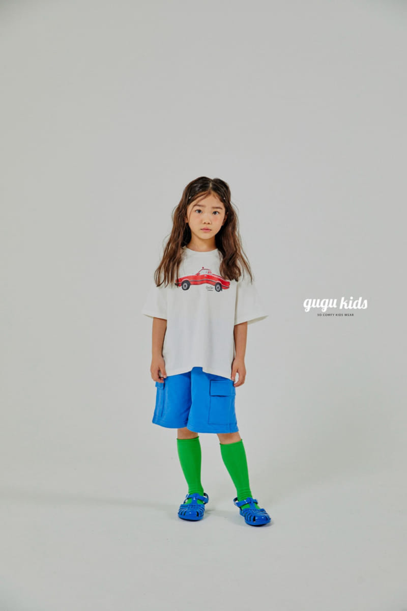 Gugu Kids - Korean Children Fashion - #littlefashionista - Vintage Old Car Tee - 8