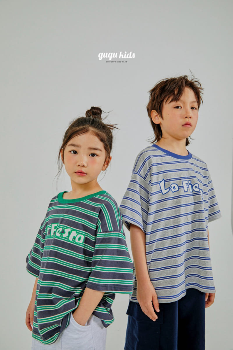 Gugu Kids - Korean Children Fashion - #littlefashionista - Lafiesta ST Tee - 2