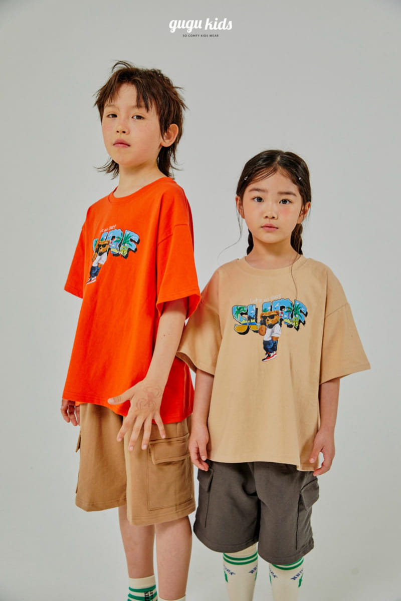 Gugu Kids - Korean Children Fashion - #magicofchildhood - Surf Bear Tee - 5