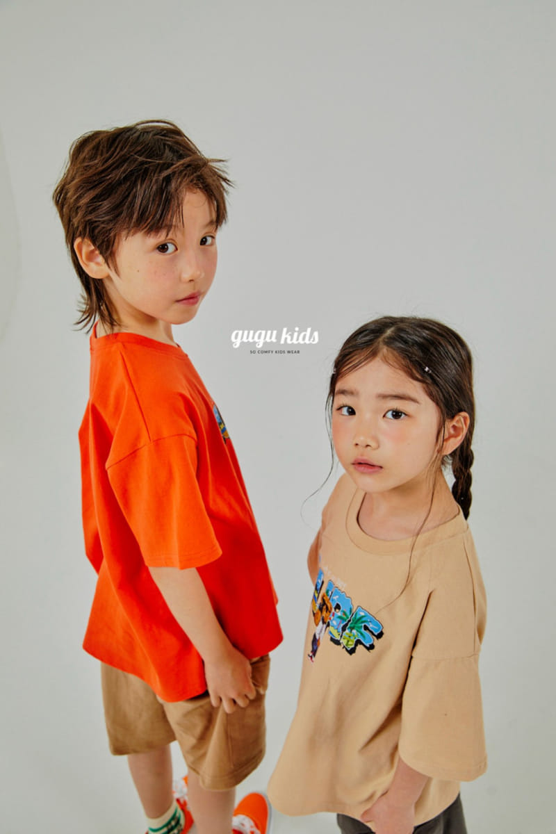 Gugu Kids - Korean Children Fashion - #prettylittlegirls - Surf Bear Tee - 7