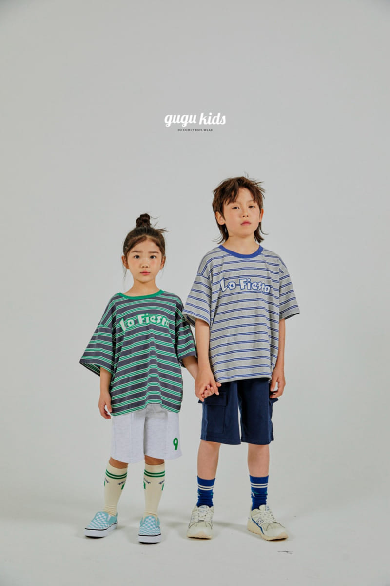 Gugu Kids - Korean Children Fashion - #todddlerfashion - Lafiesta ST Tee - 6