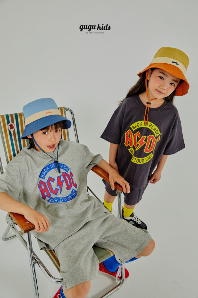 Gugu Kids - Korean Children Fashion - #toddlerclothing - ACDC Top Bottom Set - 2