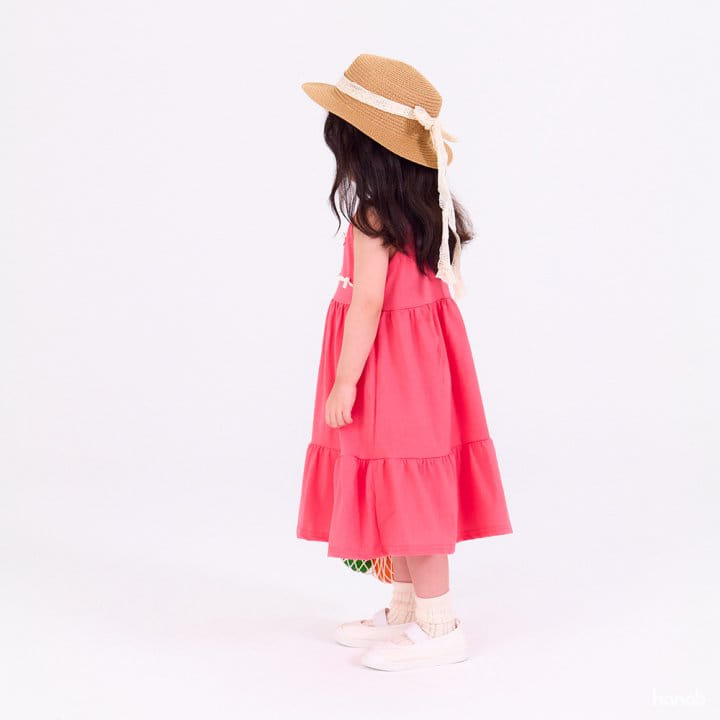 Hanab - Korean Children Fashion - #kidzfashiontrend - Ribbon Kan Kan One-Piece - 4