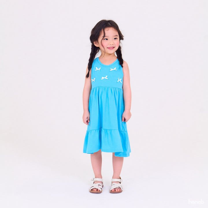 Hanab - Korean Children Fashion - #childofig - Ribbon Kan Kan One-Piece - 9