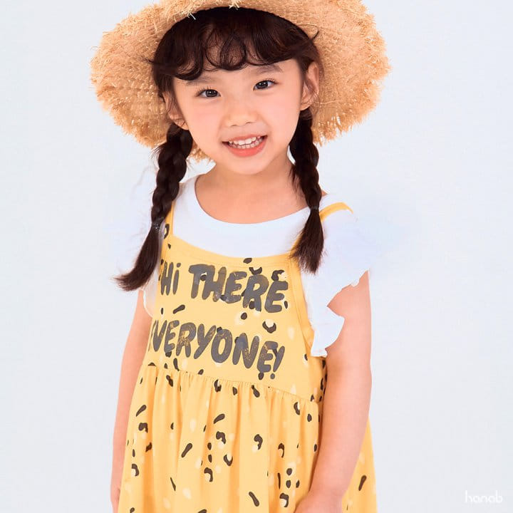 Hanab - Korean Children Fashion - #childofig - Summer Leopard Top Bottom Set - 9