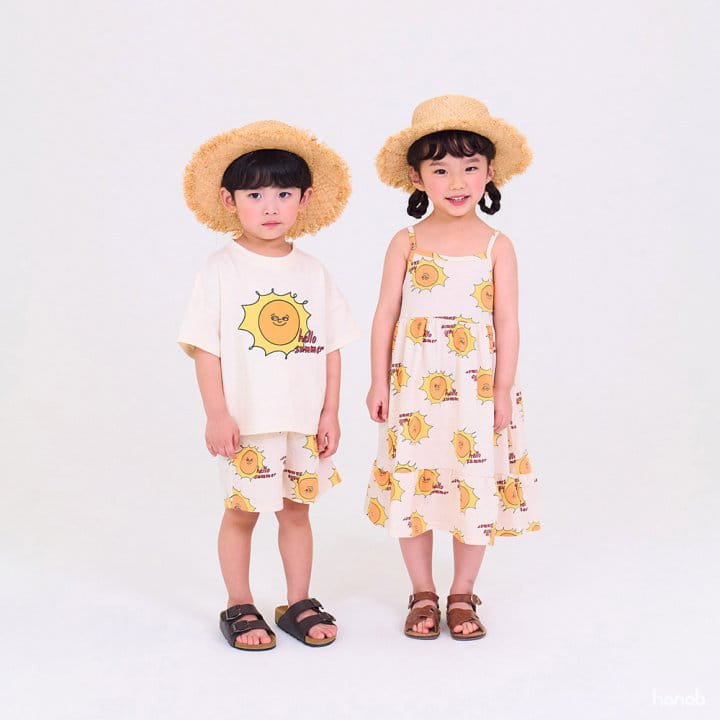 Hanab - Korean Children Fashion - #childofig - Sun Top Bottom Set - 7