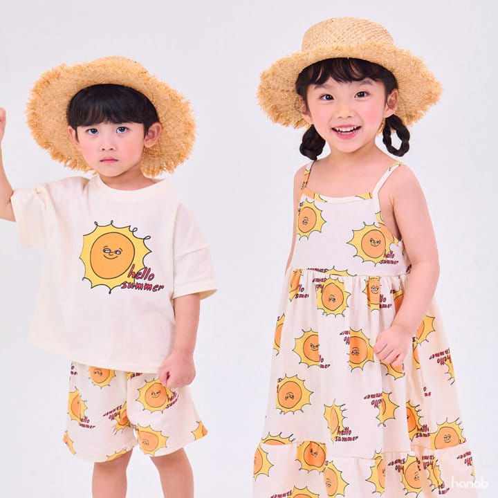 Hanab - Korean Children Fashion - #childofig - Sun Top Bottom Set - 8