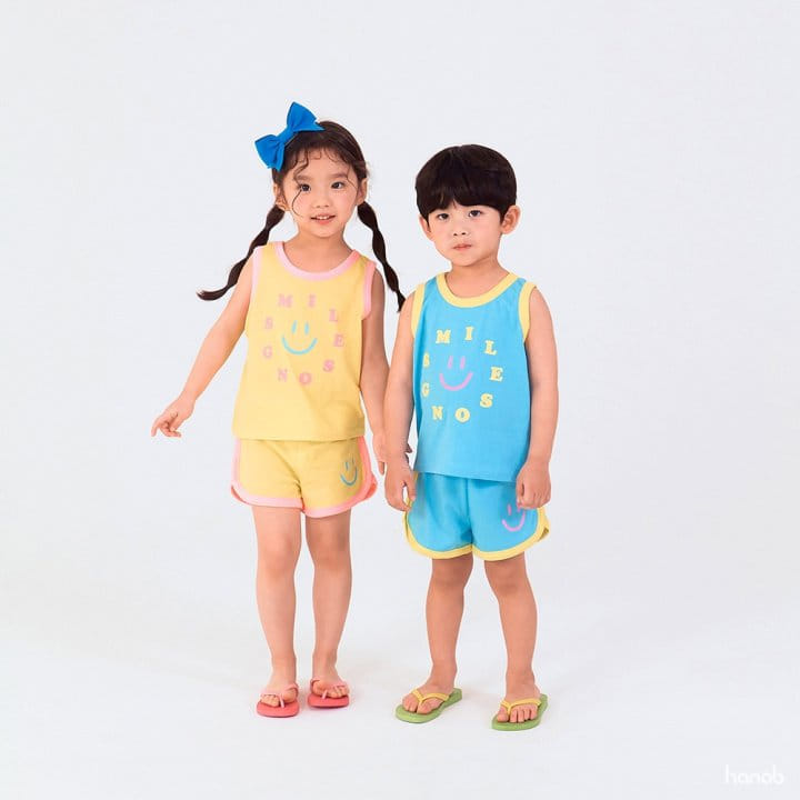 Hanab - Korean Children Fashion - #childofig - Smile Song Top Bottom Set - 8