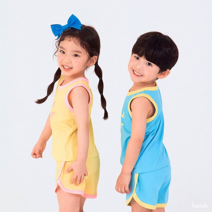 Hanab - Korean Children Fashion - #childrensboutique - Smile Song Top Bottom Set - 9