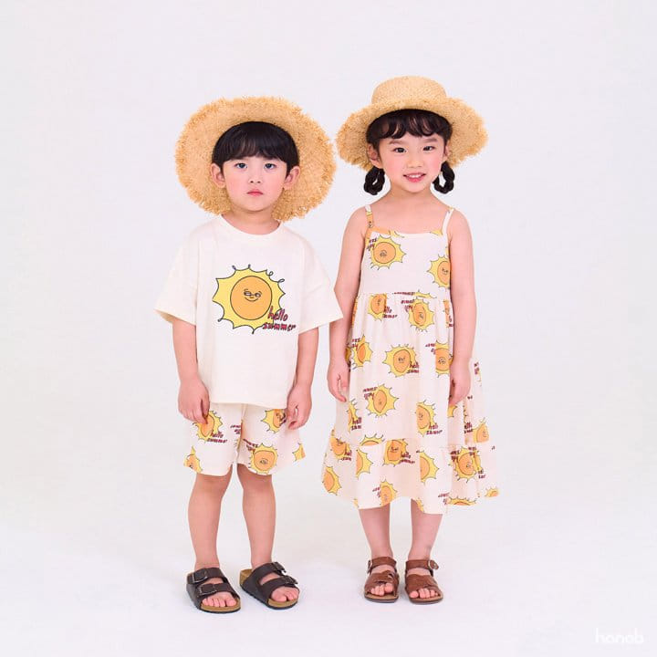 Hanab - Korean Children Fashion - #discoveringself - Sun Top Bottom Set - 11